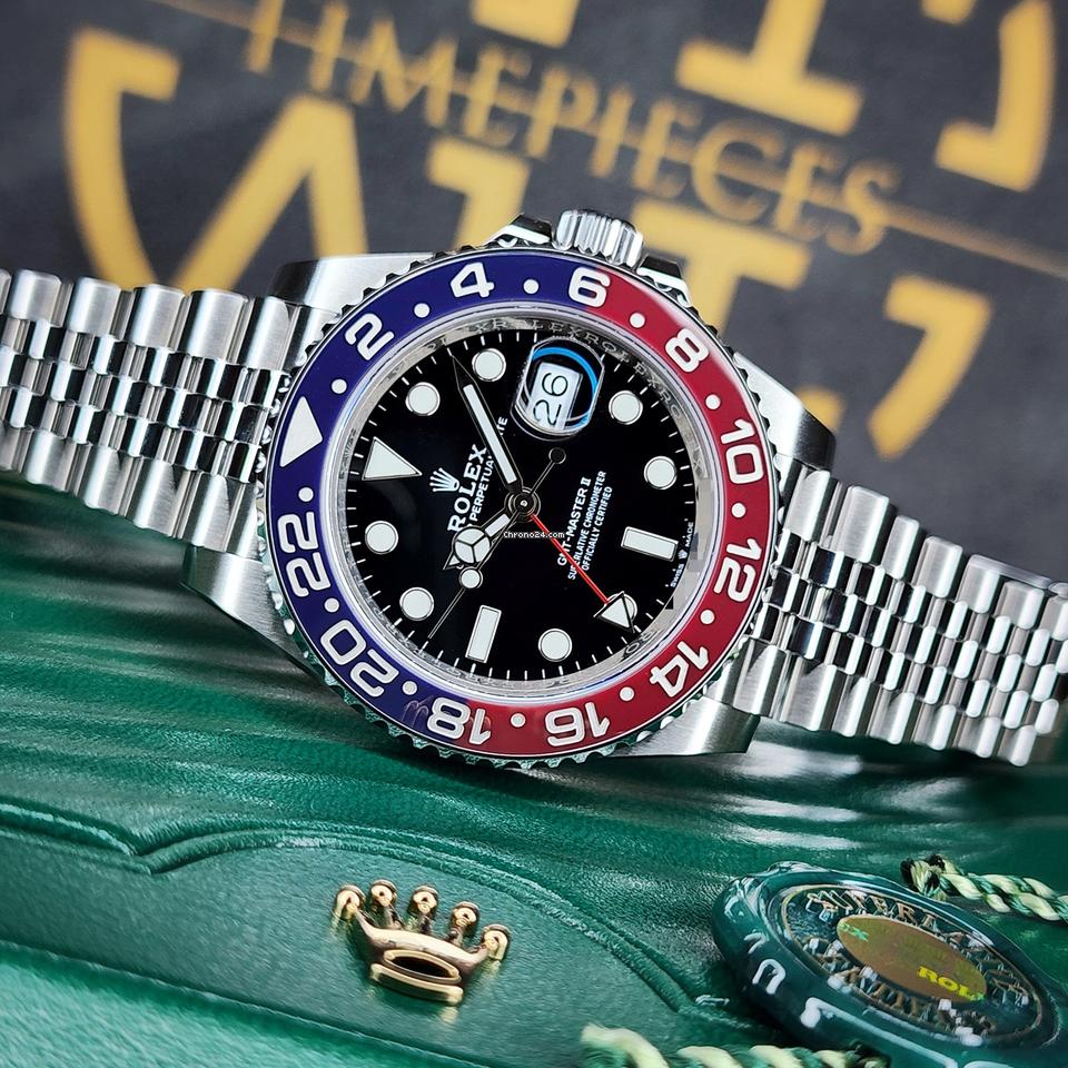 Rolex GMT-Master II PEPSI 126710BLRO Excellent Condition