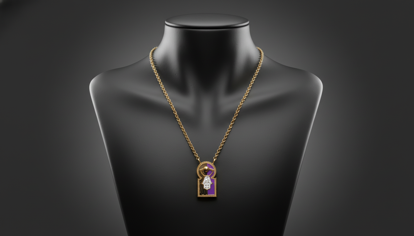 Collier pendentif main de Fatma