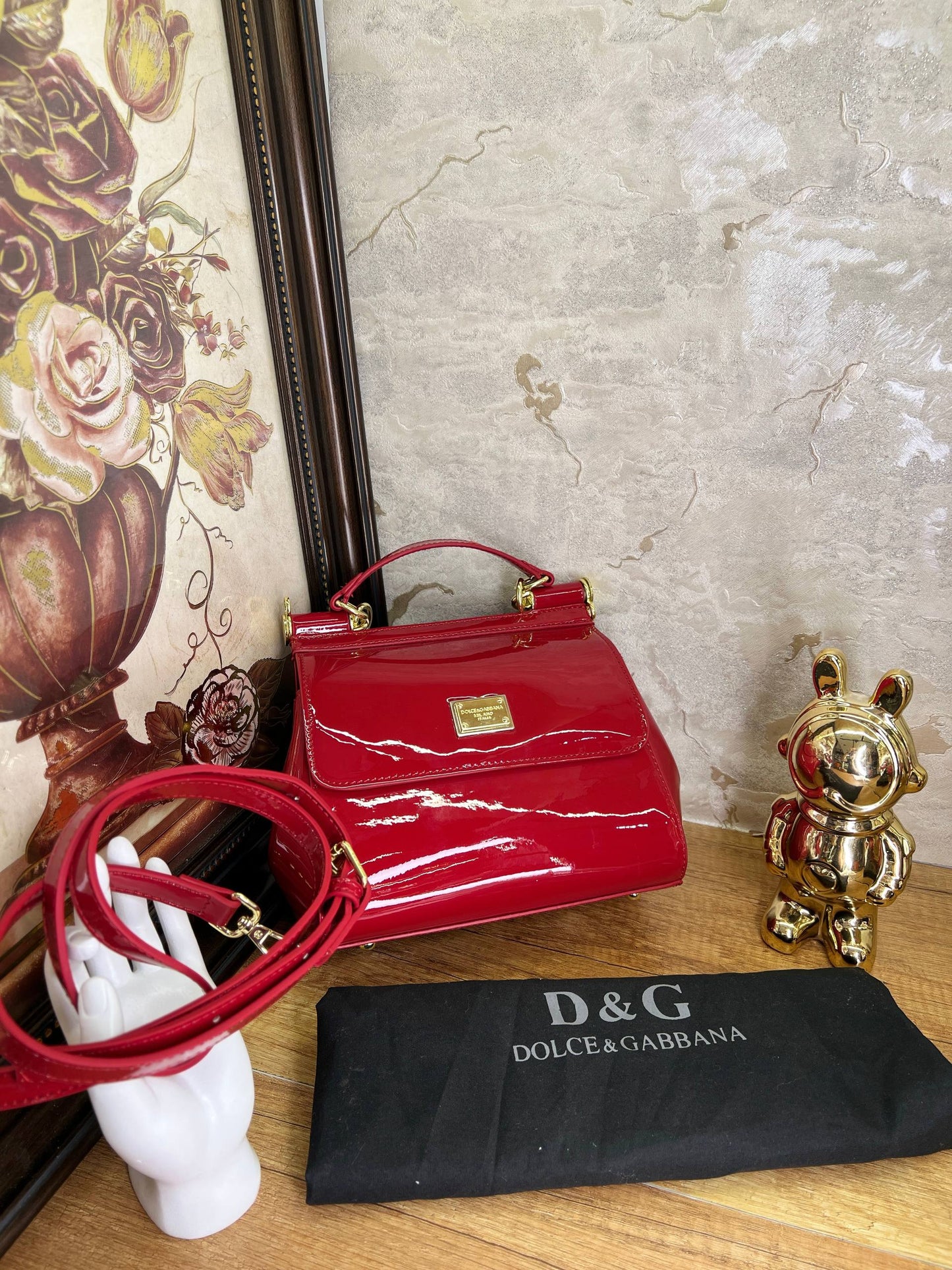 Dolce & Gabbana Sicily en cuir Verni