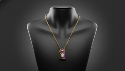Collier pendentif main de Fatma