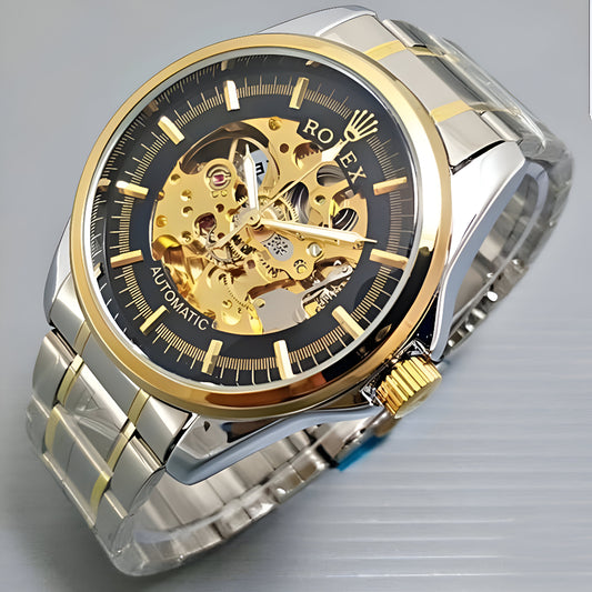 rolex automatic  acier inoxydable